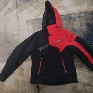 Spyder Black and Red Men's Jacket